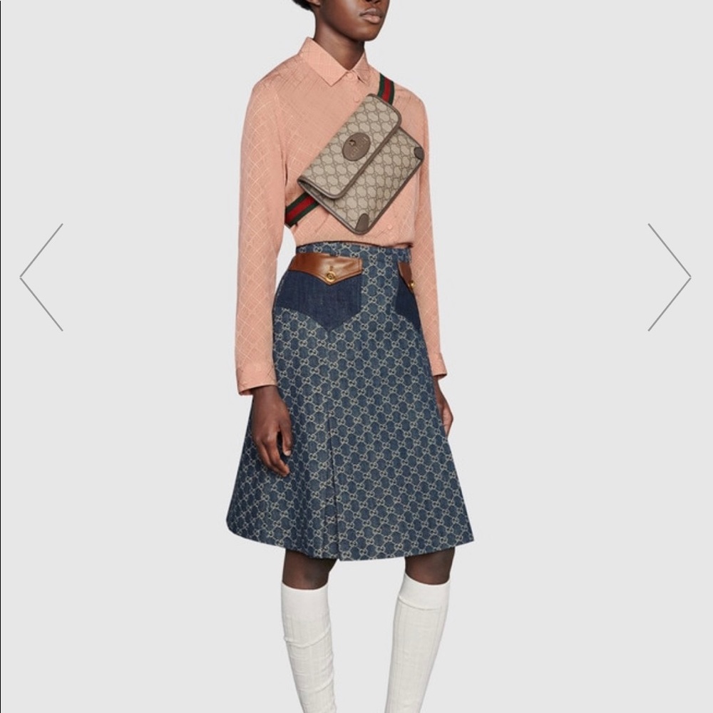 Authentic Gucci Neo Vintage GG supreme belt bag.